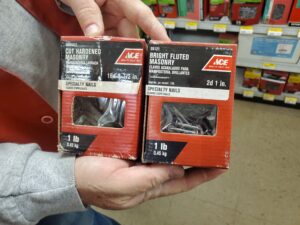 All things Staples Fasteners and more Masonry Nails