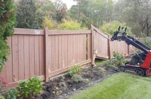 Fence removal and disposal
