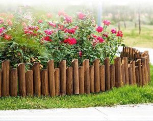 Garden fence borders