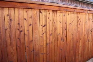 Fence stain color options